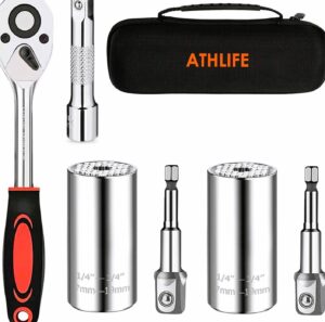 Athlife Universal Socket Wrench Tool Kit